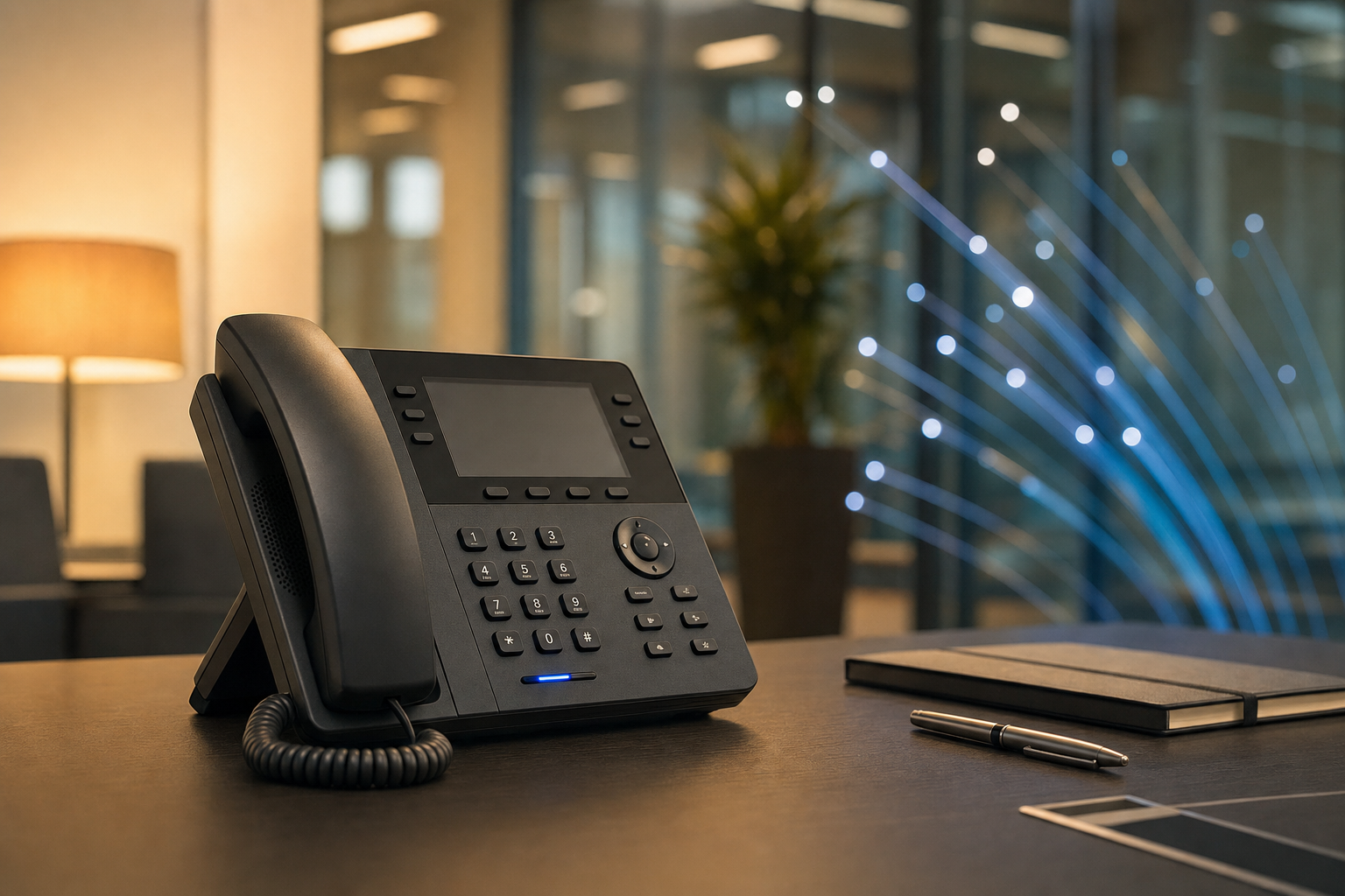 Modern VOIP business phone